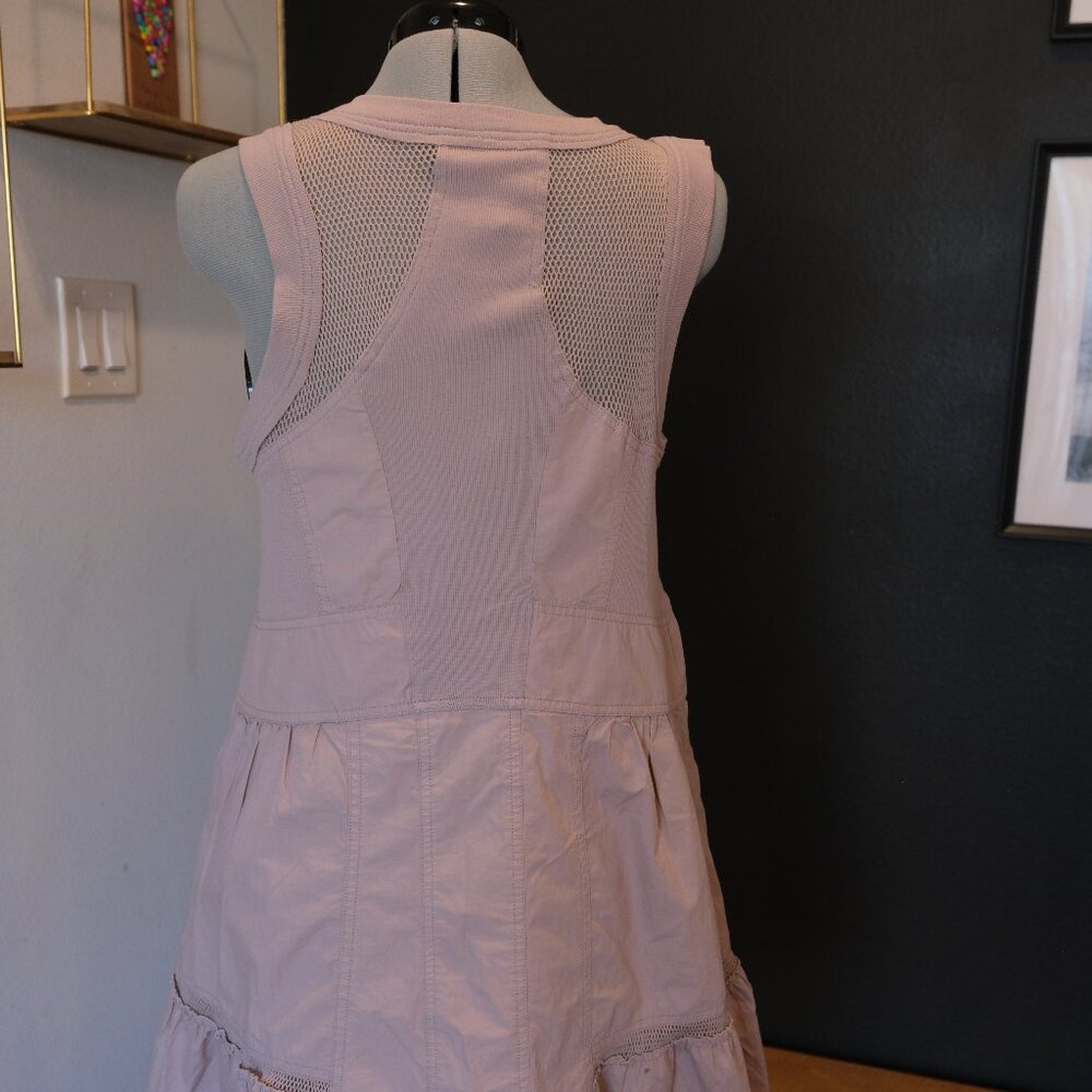 Anthropologie Daily Practice Mauve Pink Summer Athletic Cotton Dress Small - Picture 5 of 8